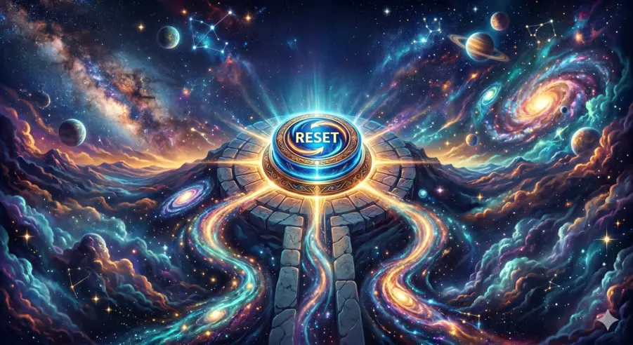 Cosmic Reset Button.