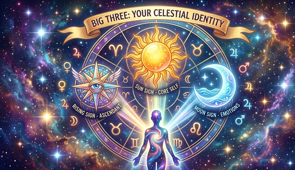 Big three celestial body.