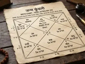 Vedic birth chart