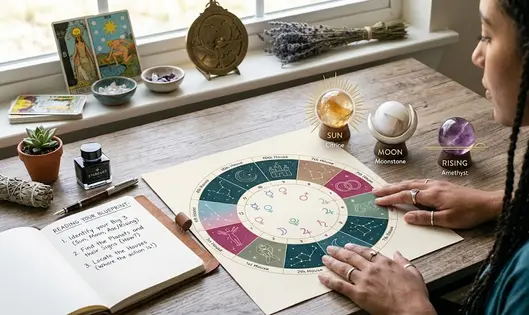 How to read a birth chart.